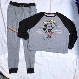 Disney Parks Walt Disney World Mickey Mouse Sweatshirt Set Women's Disney Parks